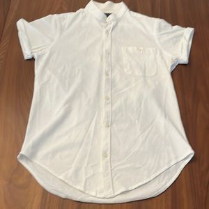 Zara Man white button down shirt size small.